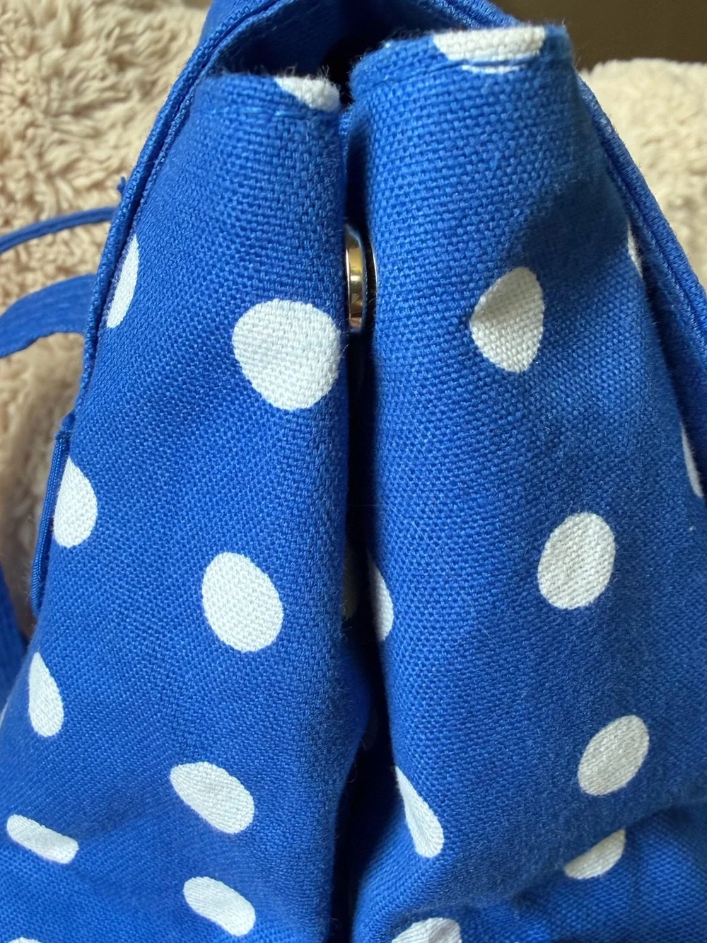 Donna Sharp Kentucky Wildcats UK Kids Mini Backpack Blue Polka Dot Cotton